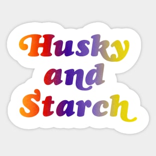 Husky and Starch - The Benny Hill Show Sketch Sticker